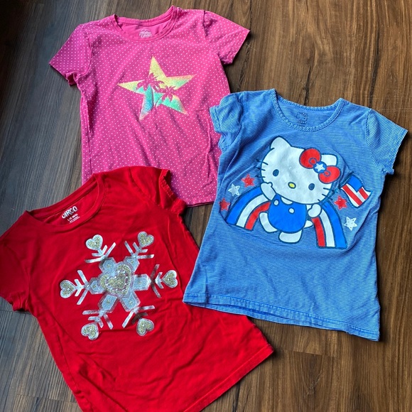 Hello Kitty Other - Girls Short Sleeve Shirt Bundle